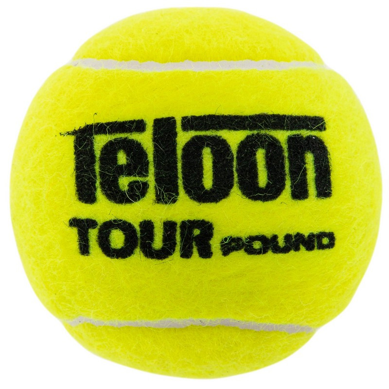 Мячи для большого тенниса Teloon Tour Pound 828004 4 мяча в вакуумной упаковке - фото 3 - id-p1980004595