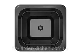 Гастроємність GN 1/6-100 Полікарбонат Чорний