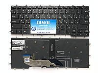 Оригинальная клавиатура для ноутбука Dell Latitude 7400 2-in-1, 9410 2-in-1 series, ru, black, подсветка