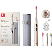 Електрична зубна щітка Oclean X Pro Digital Set Electric Toothbrush Champagne Gold [93236]