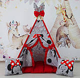 Намет дитячий Вігвам для дітей курінь для ігор для дівчинки Minnie style БОН БОН Повний комплект!, фото 3