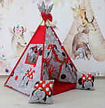 Намет дитячий Вігвам для дітей курінь для ігор для дівчинки Minnie style БОН БОН Повний комплект!, фото 4