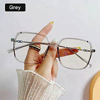 Для близорукости для женщин и мужчин, модные прозрачные очки -300
