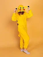 Кигуруми пижама Пикачу желтый для взрослых