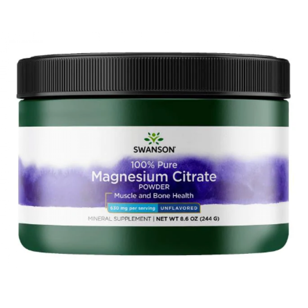 Magnesium Citrate Powder 100% Pure - 244g