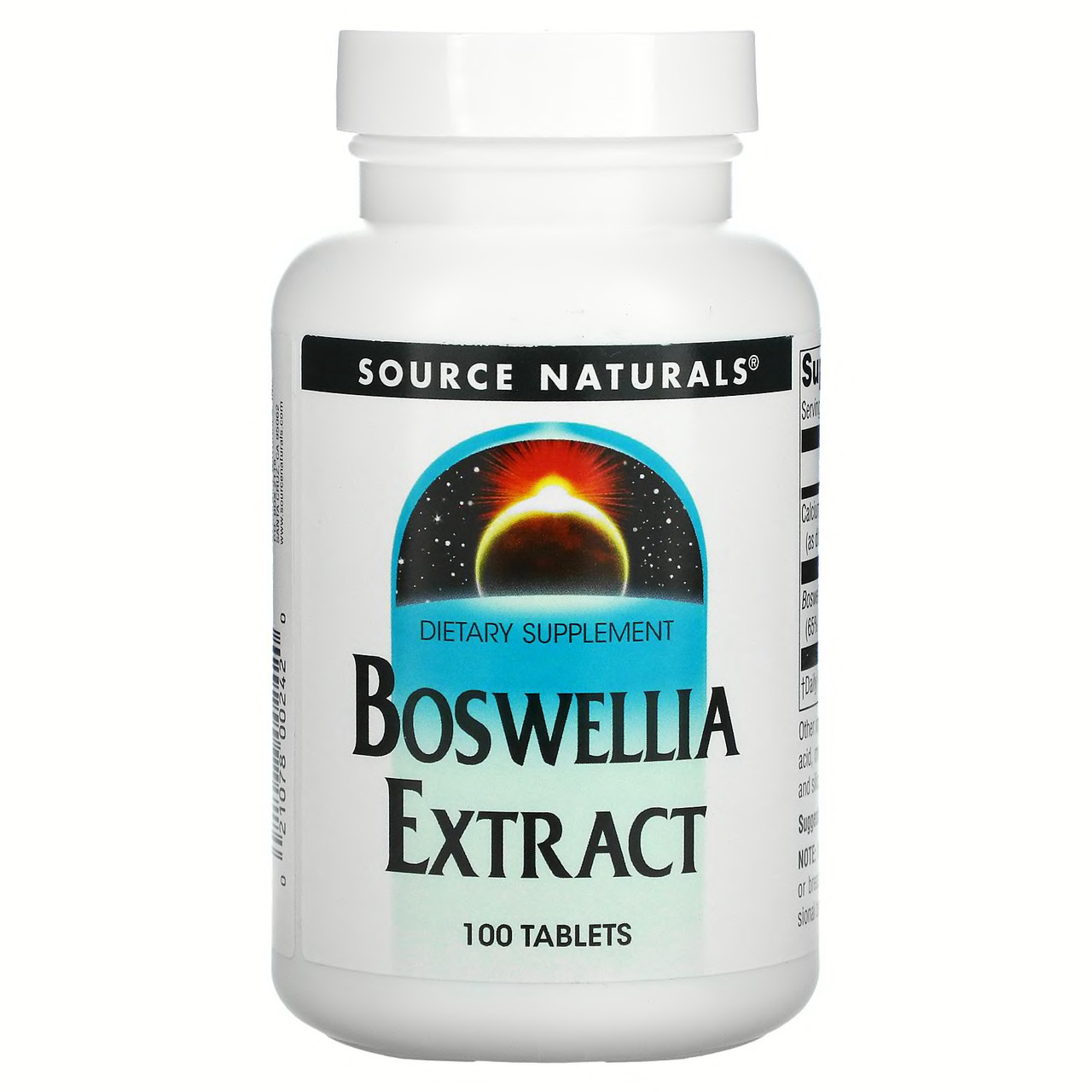 Екстракт босвелії, Boswellia Extract, Source Naturals, 100 таблеток