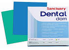 Платки до кавордама Sanctuary Dental Dam товстий синій (Heavy Plain), 36 шт. в упак., фото 2