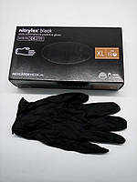 Рукавицi мед. Nitrylex Mercator чорн., XL, 100 шт. (1*10)
