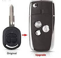 Ключ Chevrolet Aveo, Lacetti выкидной (корпус) 3 кнопки