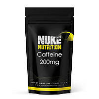 Кофеїн Nuke Nutrition у пігулках 200мг  60 пігулок. (Англія)