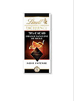 Lindt Excellence 70% какао и Сицилийский апельсин 100г