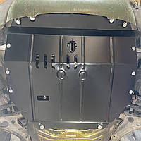 Защита картера двигателя BYD F0 (2008+) /увеличенная/ {двигатель и КПП}