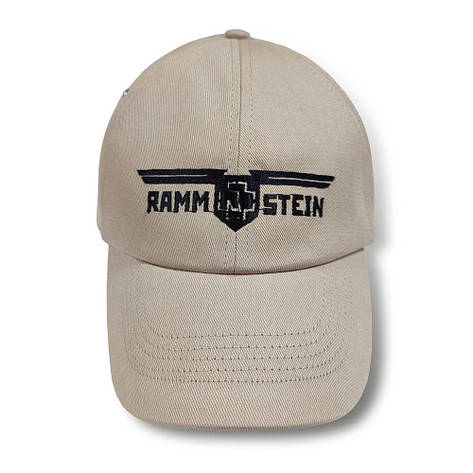 Бейсболка RAMMSTEIN Wings бежева, фото 3
