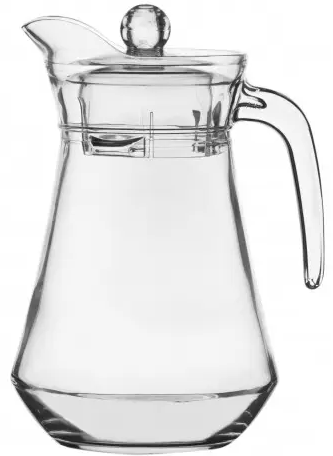 Скляний глечик Luminarc Jug Annealed з кришкою 1,6 л (V4065)