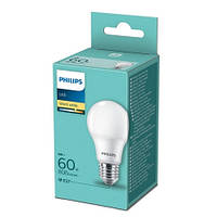 Лампа светодиодная Philips A60 E27 8W 230V 4000K 9290023063