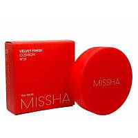 Тональний кушон із матовим фінішем Missha Velvet Finish Cushion SPF50+ PA+++ No21, 15g