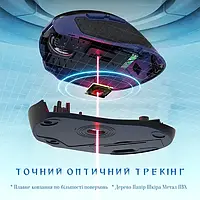 Беспроводная мышь Wireless optical Mouse, 2.4GHz, 800-2400 CPI, синяя