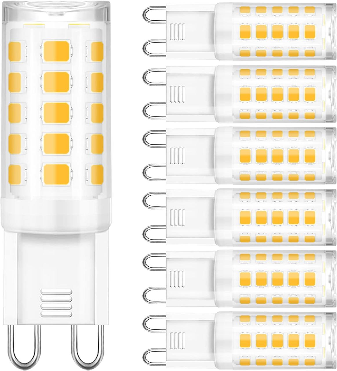 Світлодіодна лампа winshine G9 3000K Теплий білий, лампа G9 4 Вт (галогеновий еквівалент 40 Вт), фото 1