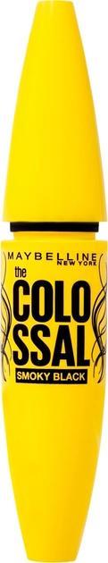 Туш для вій Maybelline New York Смоуки айз Volume Express Colossal Smoky Eyes 10.7 мл Димчасто-чорна