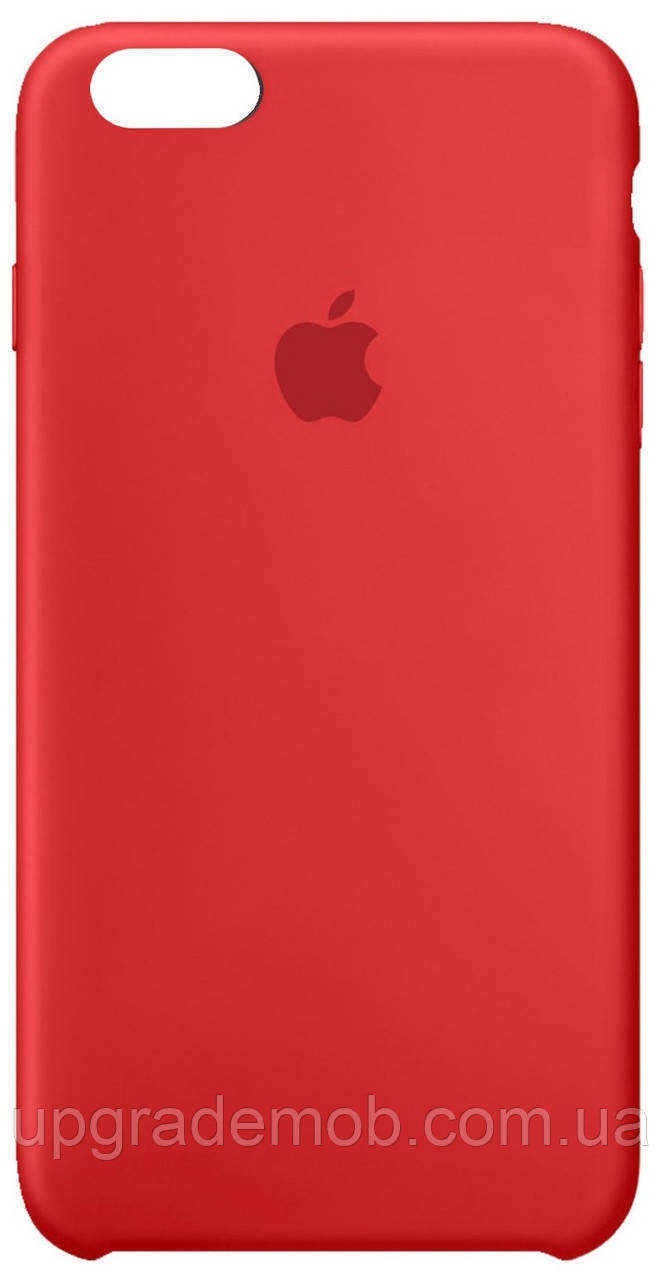 Силіконовий чохол iPhone 6/6S Apple Silicone Case Red, фото 1