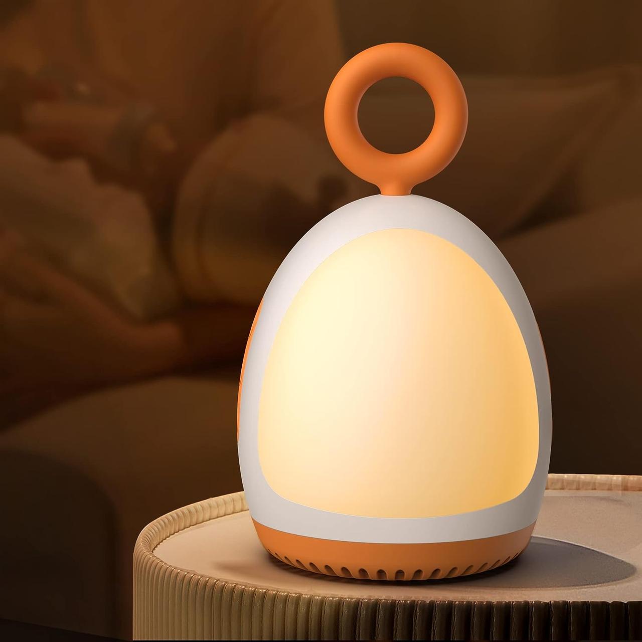 Dreamegg XT-6 Nursing Light, машина білого шуму, для сплячих немовлят, безступінчасте затемнення, 8 заспокійливих звуків, таймер,, фото 1
