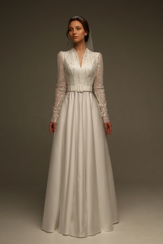 Свадебное платье Кейт Белый 38-42 - фото 1 - id-p1980084380