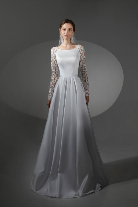 Свадебное платье Людовика Белый 38-42 - фото 1 - id-p1980084454