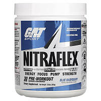 Предтренировочный комплекс German American Technologies Nitraflex 300 g (Blue Raspberry)