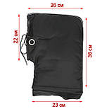 Теплі рукавиці на кермо мотоцикл мопед скутер. Махрові муфти на кермо, фото 2