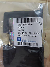 Кришка замка кришки багажника на кузові GM 13483346 OPEL Astra-J