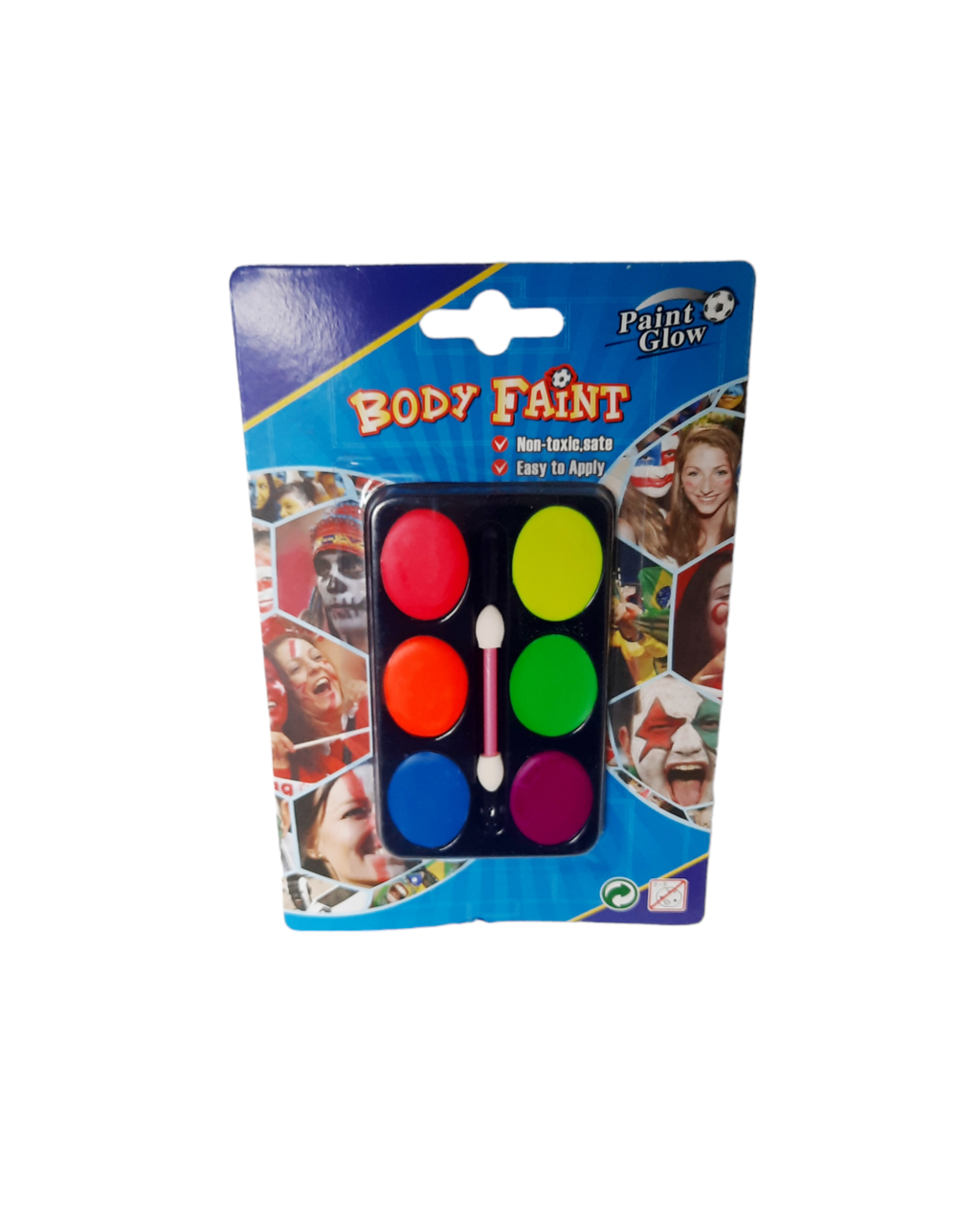 Грим для обличчя 6 кольорів, фото 1