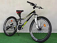 Велосипед подростковый ARDIS MANIK MTB 24" Черно-зеленый