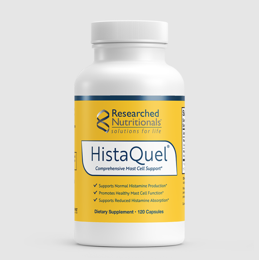 Researched Nutritionals HistaQuel / ГістаКвель підтримка здорової абсорбції гістаміну 120 капсул