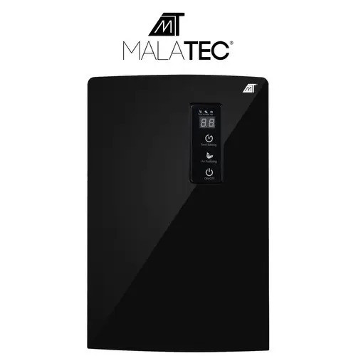 Осушувач та очищувач повітря Ruhhy 19896 Чорний електричний поглинач вологи для дому на 65 Вт ЖК дис