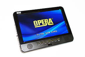 Портативний телевізор Opera 1002B з T2 HDMI 10 дюймів цифрове ТБ