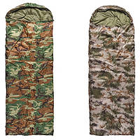 Спальний мішок із капюшоном 210 х 75 см (250 г/м2)