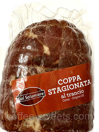 В'язана свиняча шия Coppa stagionata al Salumeo (700-900 грамів) Італія, фото 2