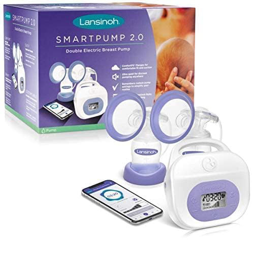 Подвійний електричний молоковідсмоктувач Lansinoh Smartpump2.0 для мам, що годують.