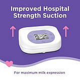 Подвійний електричний молоковідсмоктувач Lansinoh Smartpump2.0 для мам, що годують., фото 3