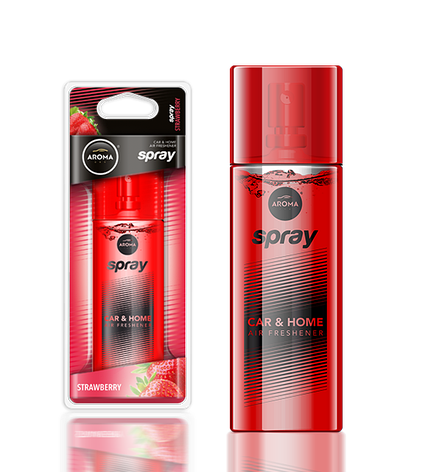 Автомобільний ароматизатор Aroma Car Pump Spray — Strawberry 50 мл (927962), фото 2