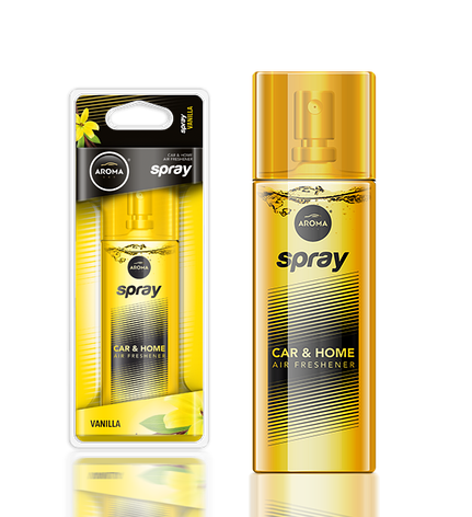 Автомобільний ароматизатор Aroma Car Pump Spray — Vanilla 50 мл (926873), фото 2