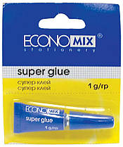 Супер клей Economix 1 грам E41207