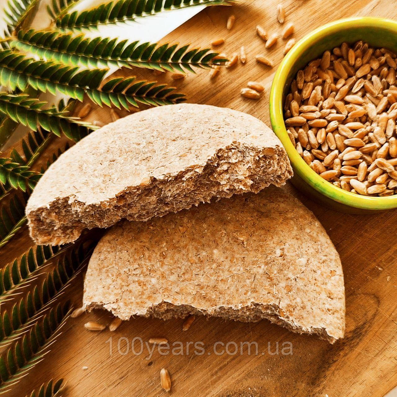 Бездрожевий хліб із цільнозернової пророщеної пшениці з маслом ГХІ, 130 г