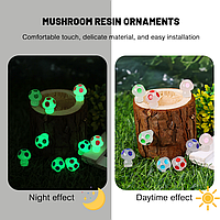 Мікропологічна фігурка світні гриби прибульці, набір 5 шт.