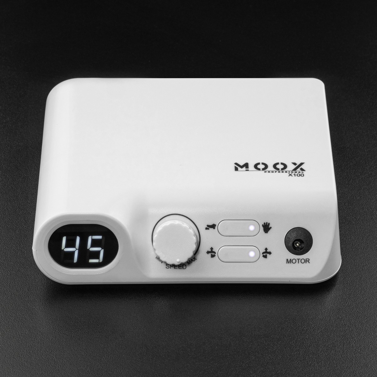 Фрезер для манікюру і педикюру MOOX X100 45 000 об / хв 70w Білий, фото 1