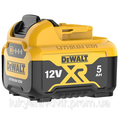 Акумулятор DeWALT XR Li-Ion 12 В 5 Аг DCB126, фото 2