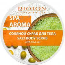 Скраб соляний Bioton  Spa  Aroma для тіла з оливковою олією   250 мл (4820026152561)