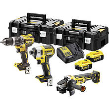 Набір акумуляторних інструментів DeWALT DCK384P2T