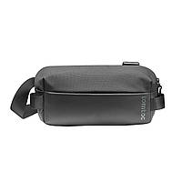 Сумка бананка через плечо крос-боди Tomtoc Explorer-T21 Sling Bag S Black 4L (черная, женская, мужская)