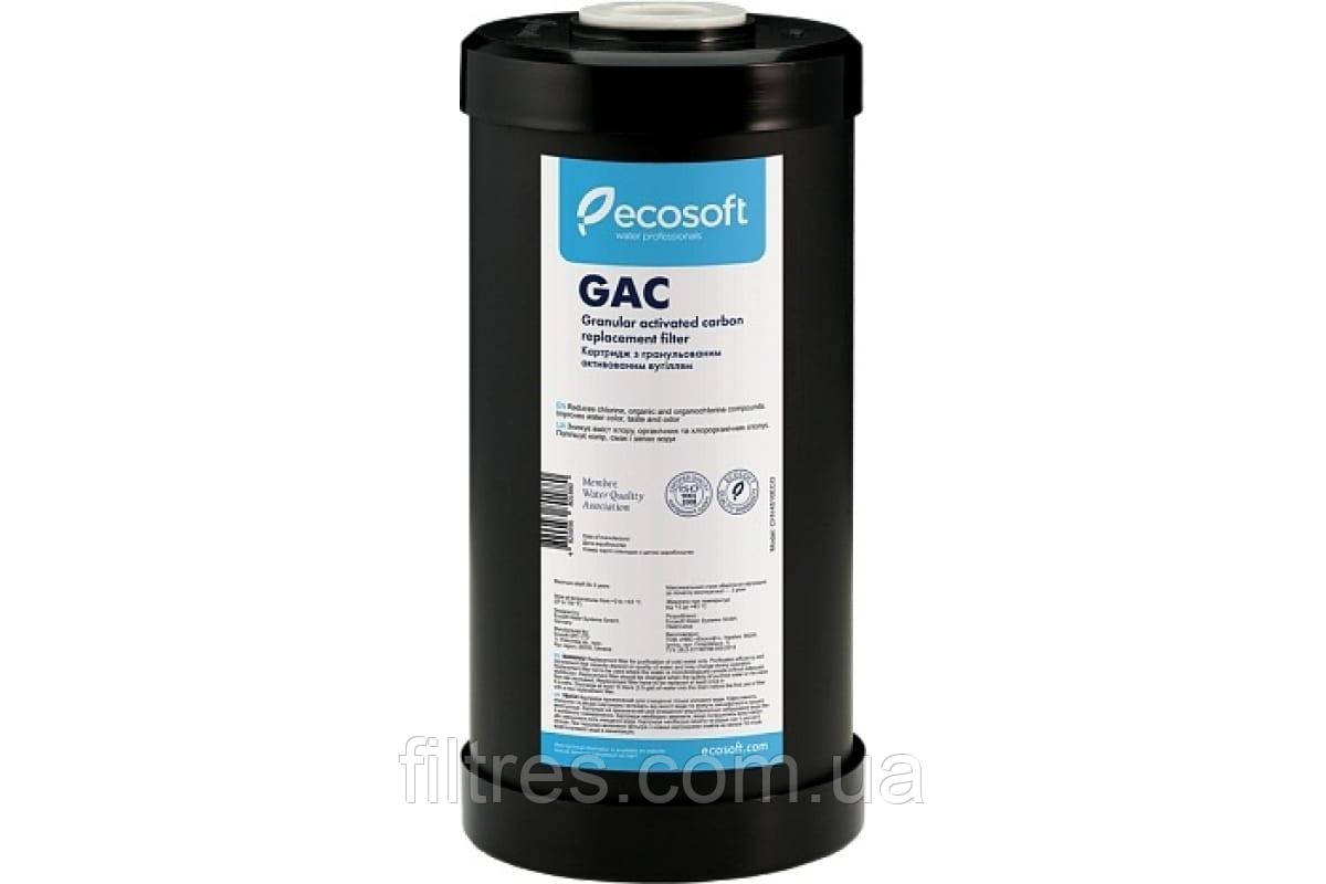 Картридж із гранульованим вугіллям Ecosoft 4,5"х10"